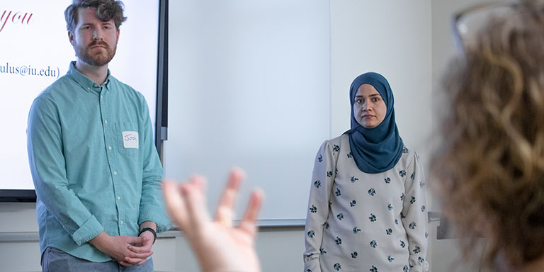 Students present research at Common Ground